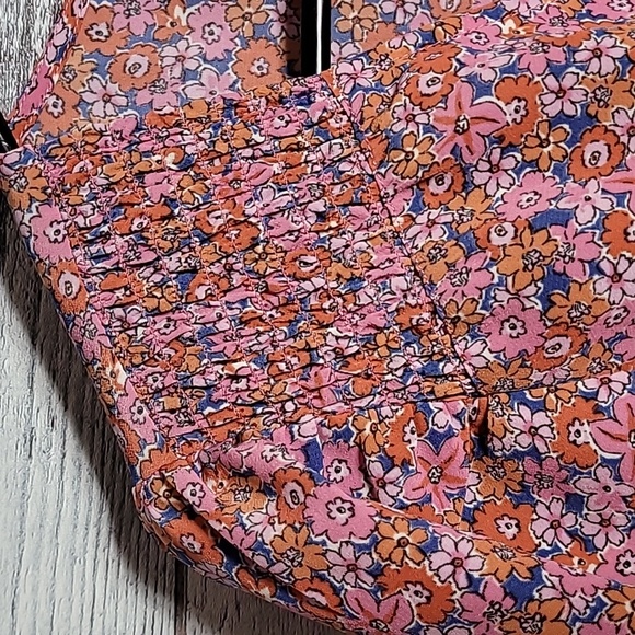 Sanctuary Floral Button Down Shirt Size Medium - Picture 5 of 8